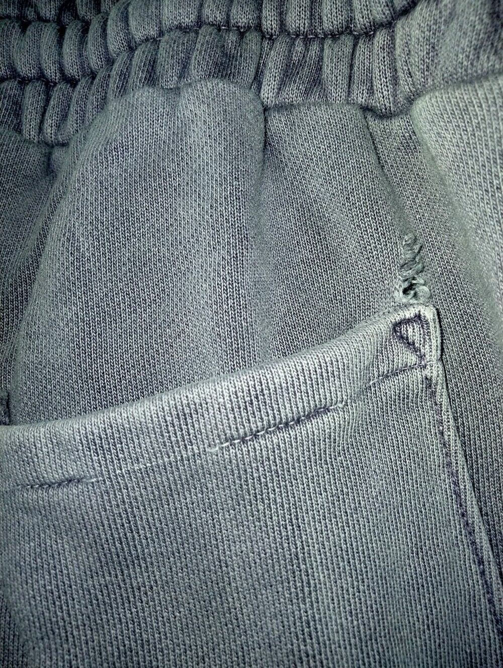 Men's Purple  Drawstring Pants with Side Script - Picture 4 of 9